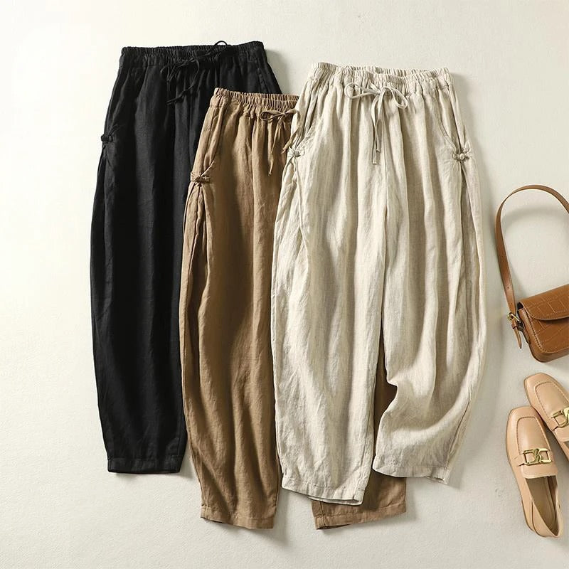 Senna™ | Linen Pants Loose Fit