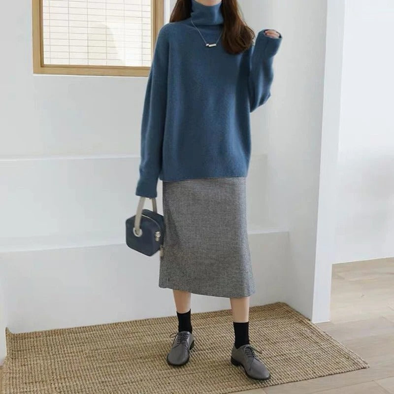 Julia | High Neck Sweater