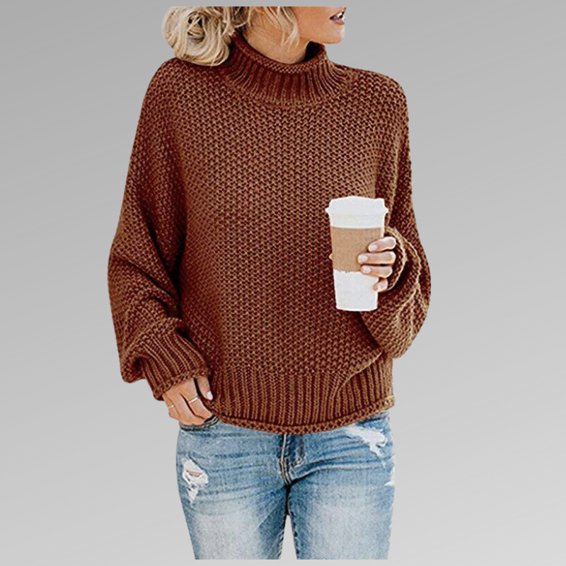 Calista | Mock-Neck Sweater