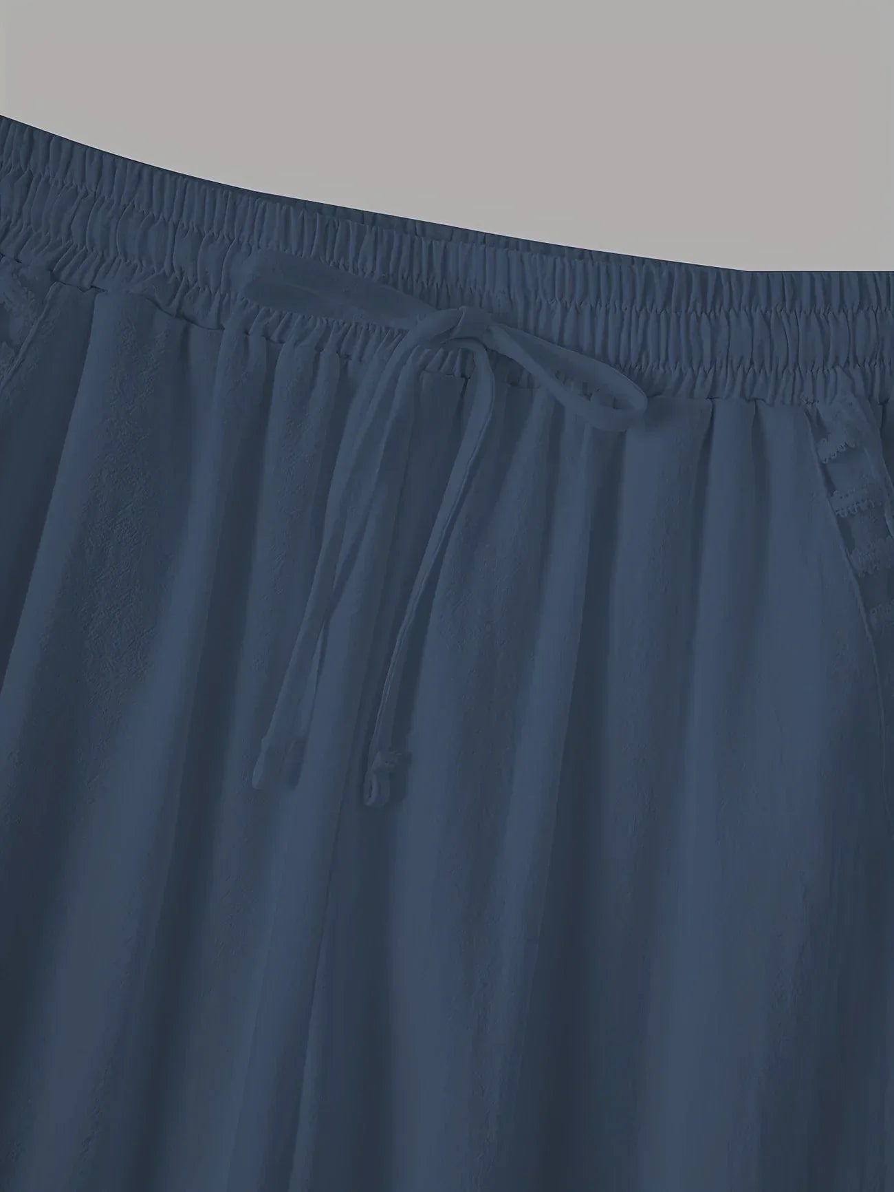 Tracey | Contrast Trim Cropped Pants