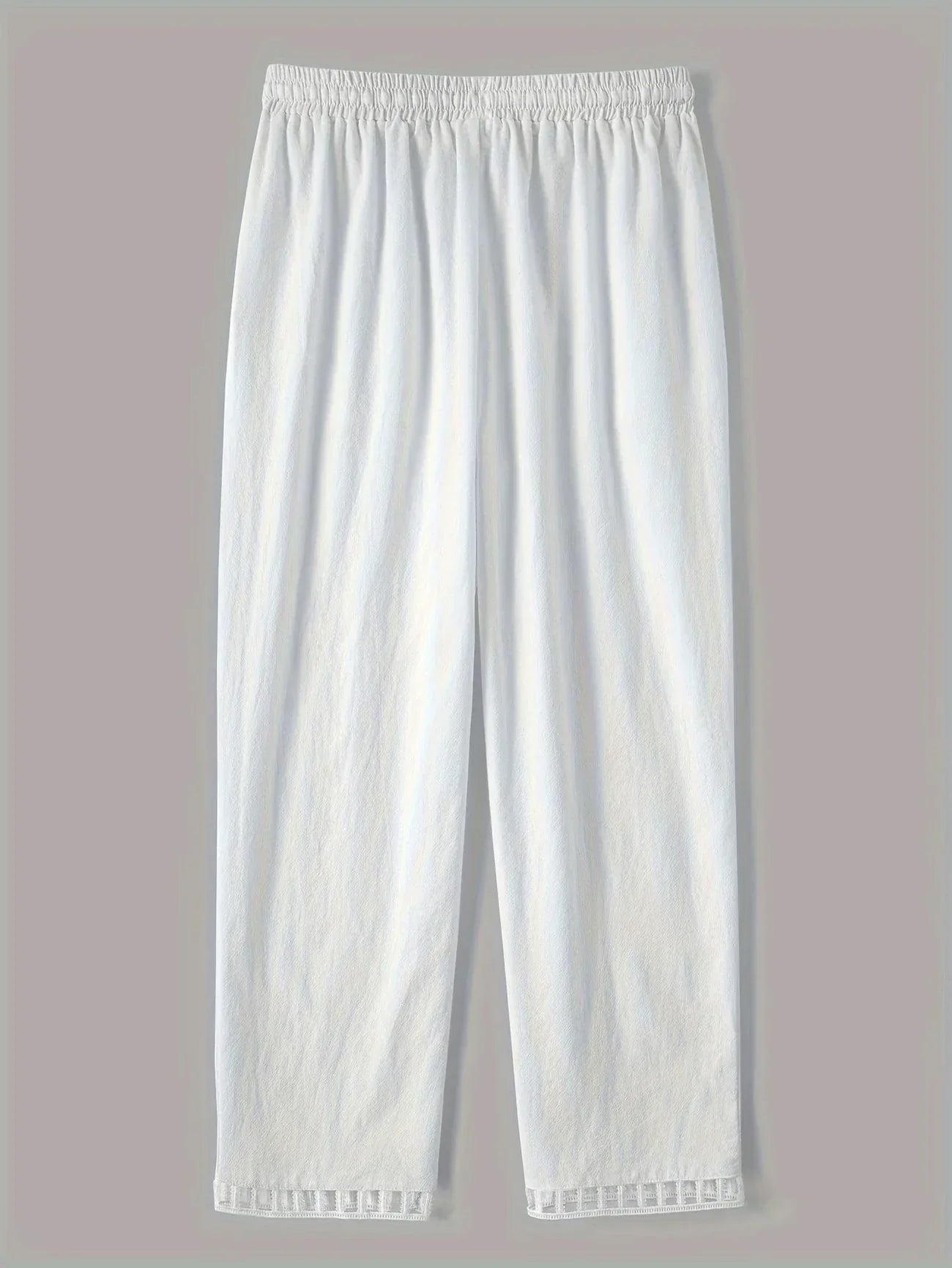 Tracey | Contrast Trim Cropped Pants