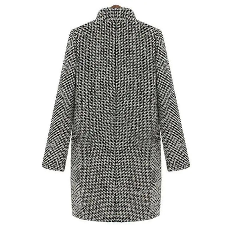 Emilia | Classic Houndstooth Coat