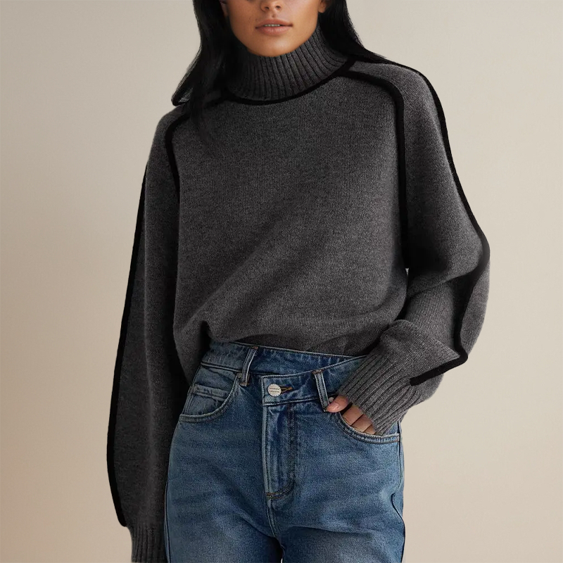 Emilie | Soft Cashmere Turtleneck