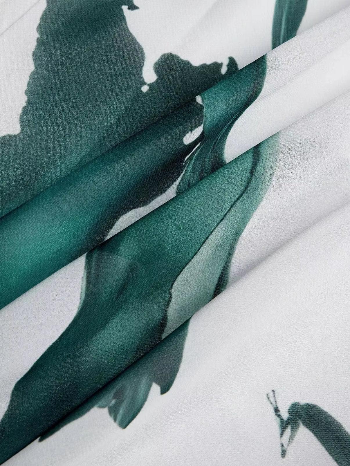 Abito™ | Watercolor Effect Long Dress