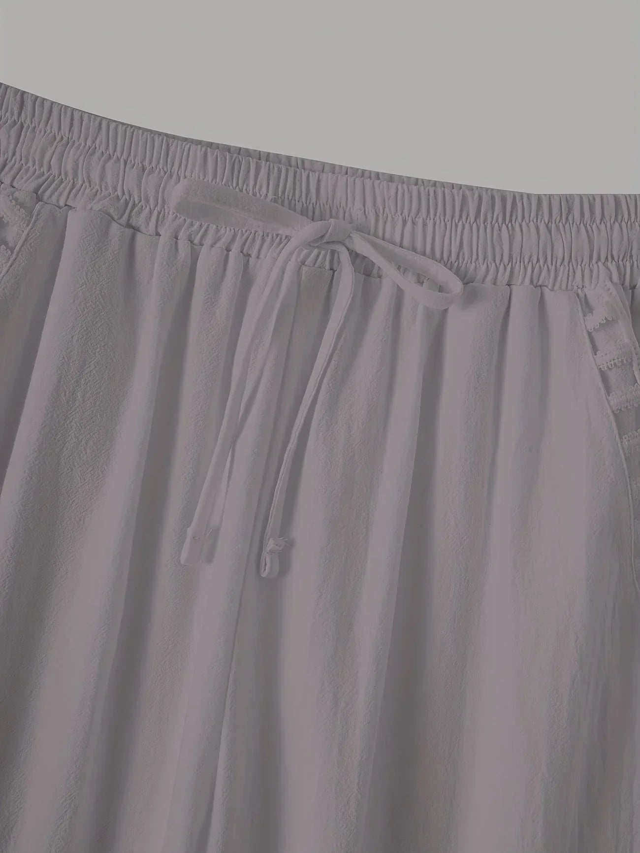 Tracey | Contrast Trim Cropped Pants