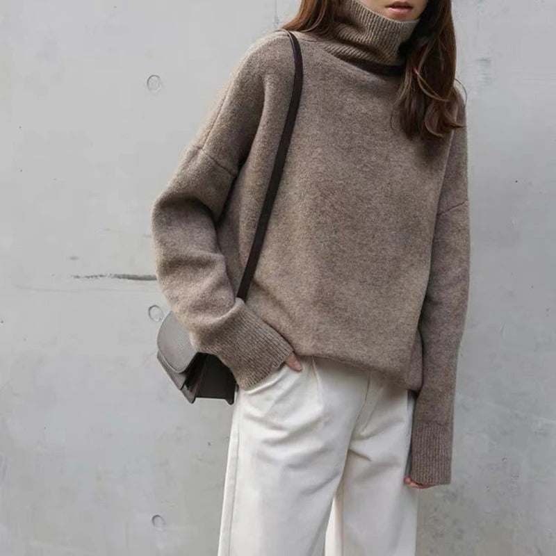 Julia | High Neck Sweater