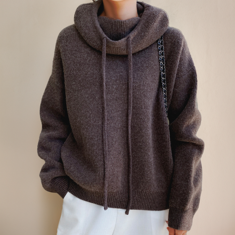 Elvire™ | Cozy Hooded Pullover Style